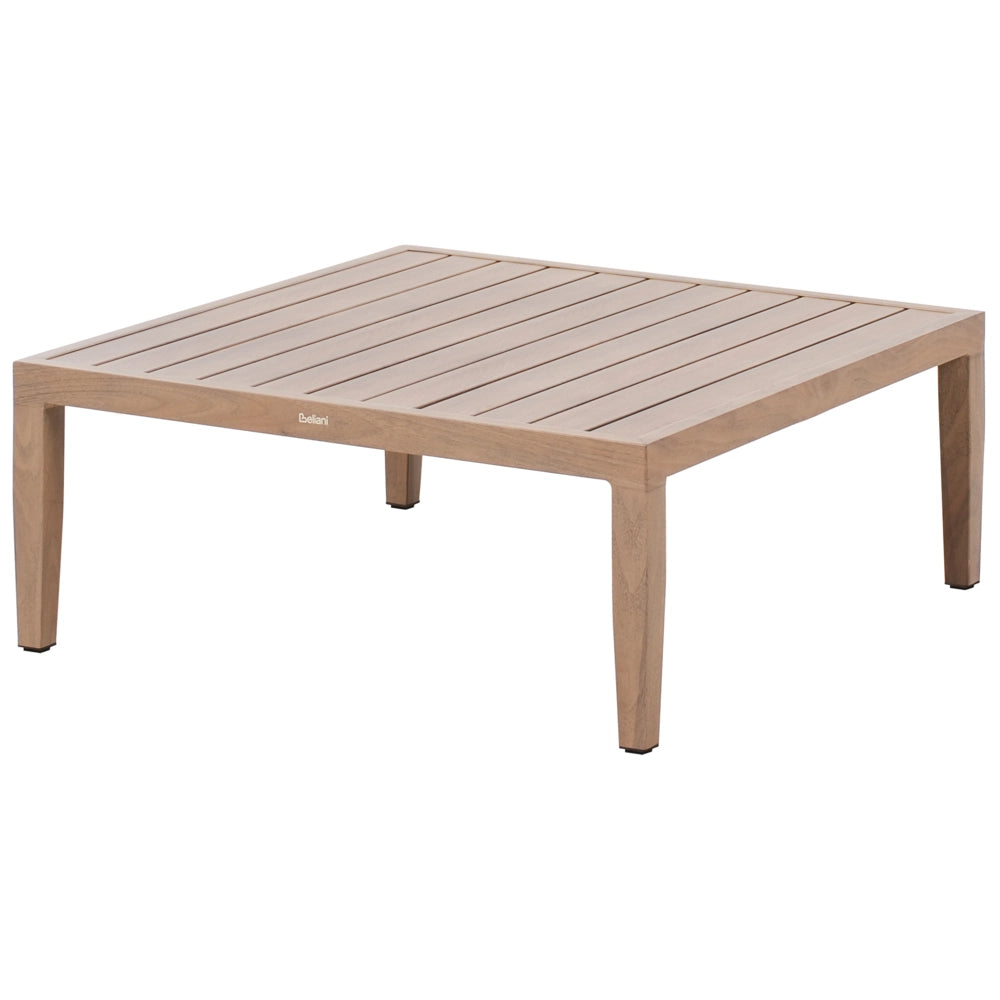 Divano da giardino con tavolino per esterni a 2 posti in alluminio con cuscini marrone chiaro stile moderno