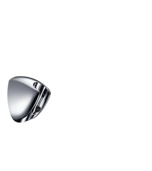 Hansgrohe 27521000 Porter Supporto Doccia a Parete Fisso Compatibile con Tubo Flessibile Conico colore Cromo