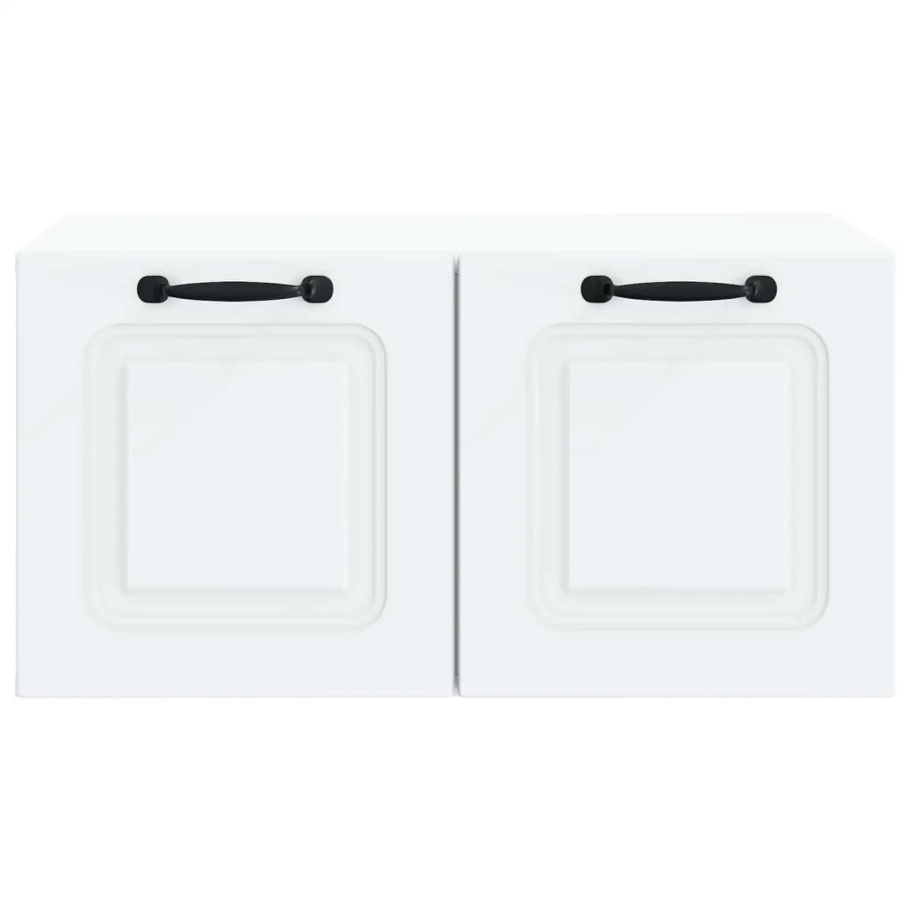 Mobile Porta TV da Muro Bianco 59,5 x 41 x 30 cm 899355
