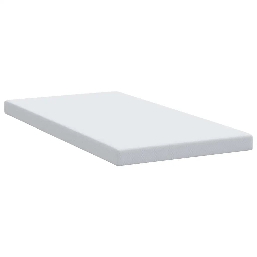 Topper per materasso Bianco 100 x 200 cm Tessuto Jacquard CFW2218174