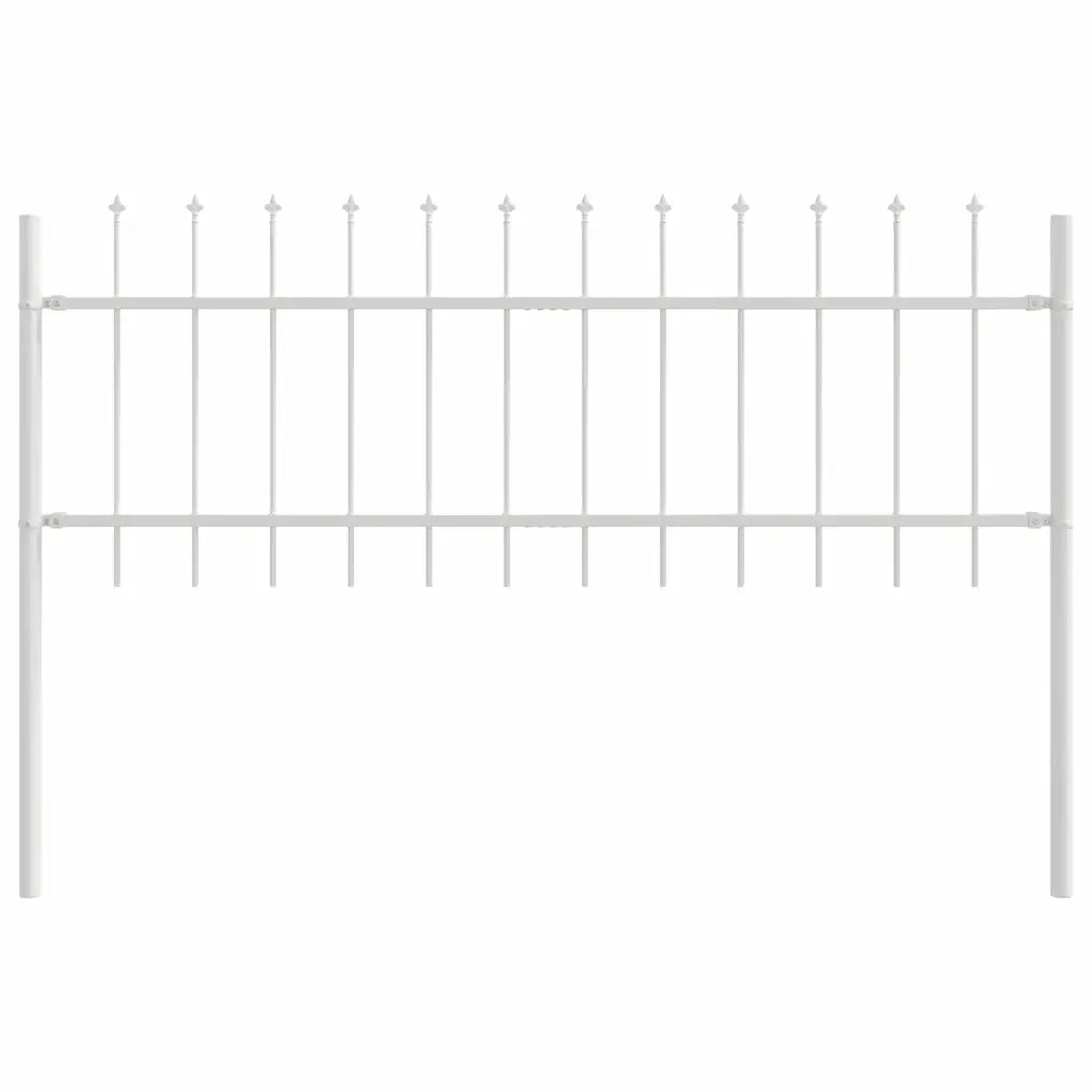 Recinzione per Giardino 3 pcs Bianco 5,1 x 0,6 m 3334058