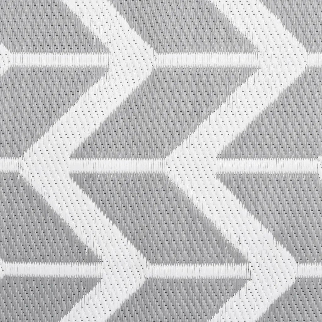 Tappeto da Esterno ARAKIL Grigio 160x230 cm in PP CFW3939051