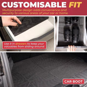 Mat antiscivolo per borse da auto - dimensioni personalizzate - 90 x 100 cm - materiale PVC impermeabile