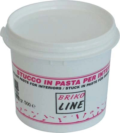 STUCCO PASTA BRIKO LINE - BIANCO KG 1- 12 pezzi