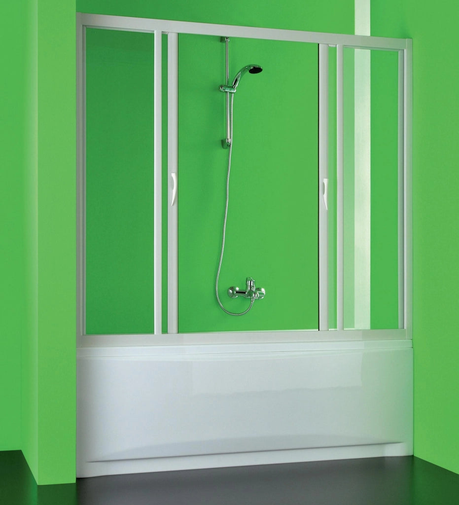Sopravasca Lineare 170x150 cm 2 Ante Scorrevoli in PVC H150 cm Dorini Bianco