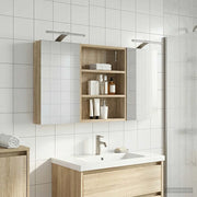 Set di Armadi da Bagno con lo scaffale 3 pcs 100 x 10,5 x 50 cm 3403690