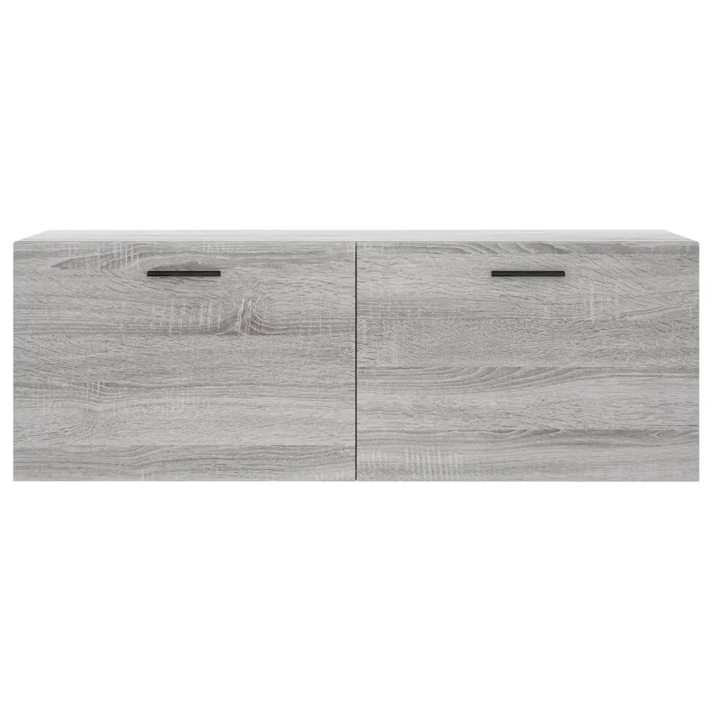 Armadietto a Muro | Mobile a Parete Grigio Sonoma 100x36,5x35 cm Legno Multistrato