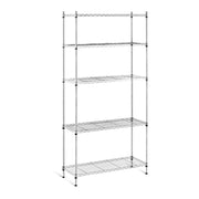 Scaffalatura professionale per garage/officina 35 x 90 x 180 cm 150 kg metallo grigio 14_0001536