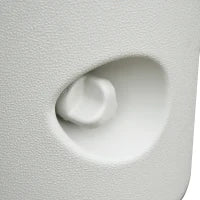 Set 4 Pezzi Pesi Riempibili con Acqua o Sabbia per Gazebo Plastica PE 22 x 24 x 25 cm Bianco