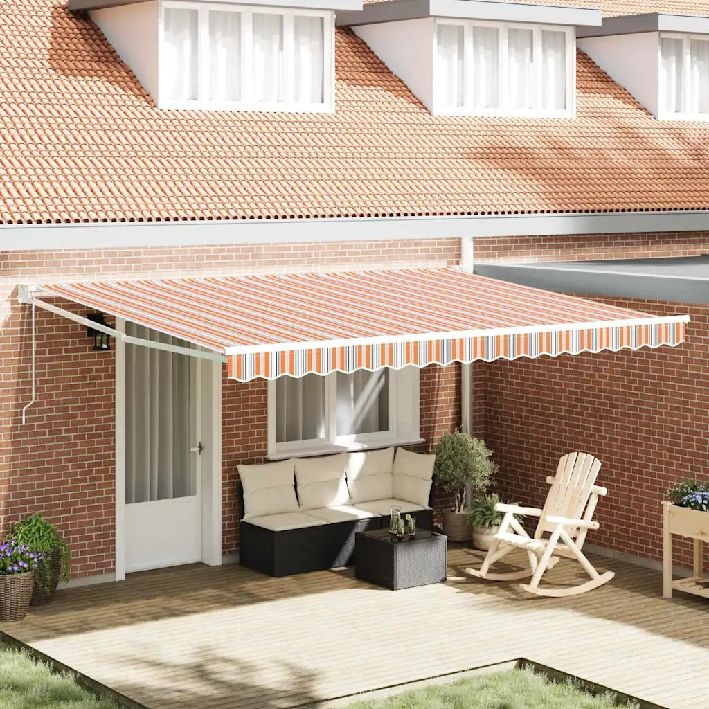 Tenda Retrattile Multicolore 450 × 300 cm 3330936