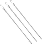 Set di punzoni per forare porte 3 pezzi - attaccacatena - stecchino di coordinamento - uso domestico - attrezzi - ferro - 22 cm - punzone da catena