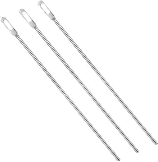 Set di punzoni per forare porte 3 pezzi - attaccacatena - stecchino di coordinamento - uso domestico - attrezzi - ferro - 22 cm - punzone da catena