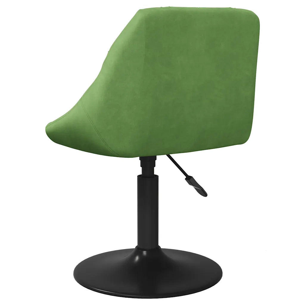 Sedia da Pranzo Verde Chiaro in Velluto 3088815