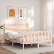 Giroletto senza Materasso 140x200 cm in Legno Massello di Pino 3193206