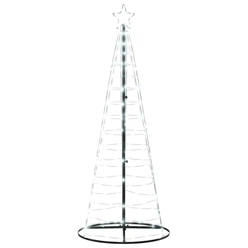 Albero di Natale a LED 200 LED Bianco Freddo 180 cm 4016449
