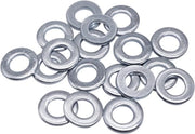 1500 pezzi - anelli di chiusura DIN 125A M6 - anelli metallici rotondi - riparazione piatta - supporti di allontanamento in acciaio