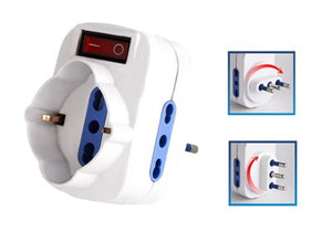 SYNTESY ADATTATORE ROT.16A +T 3P C/INT.BLS