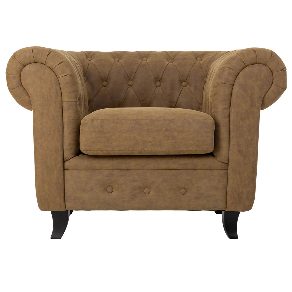 Poltrona beige 110x81x77h cm