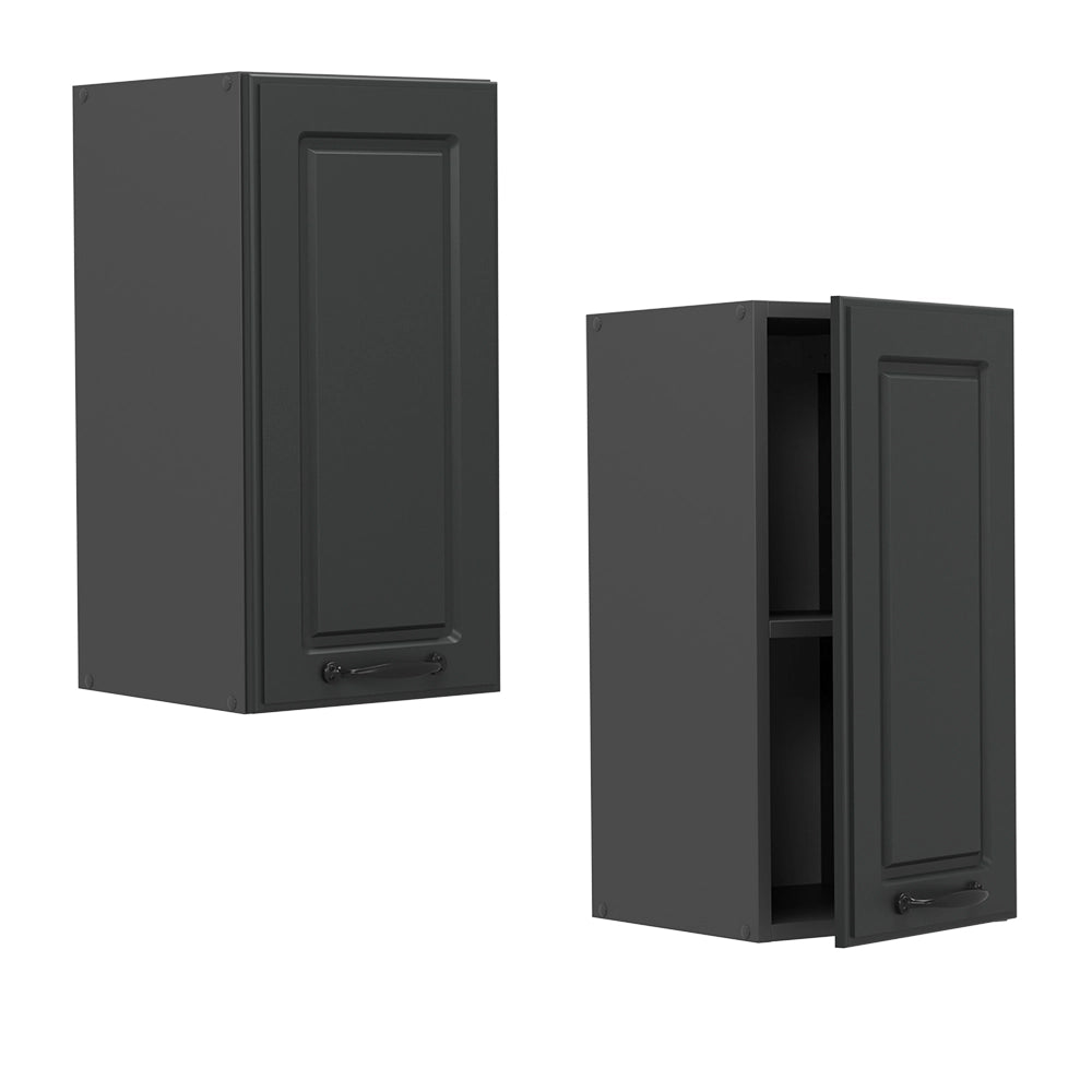 Vicco Pensile da cucina Antracite casa di campagna 30 cm
