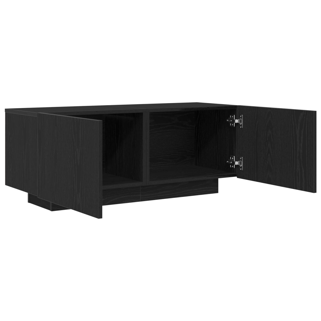 Comodino Rovere nero cm Legno ingegnerizzato