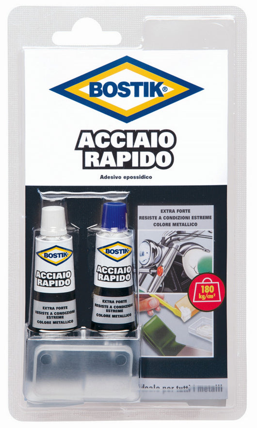 bostik acciaio rapido 30 grammi cod:ferx.5684