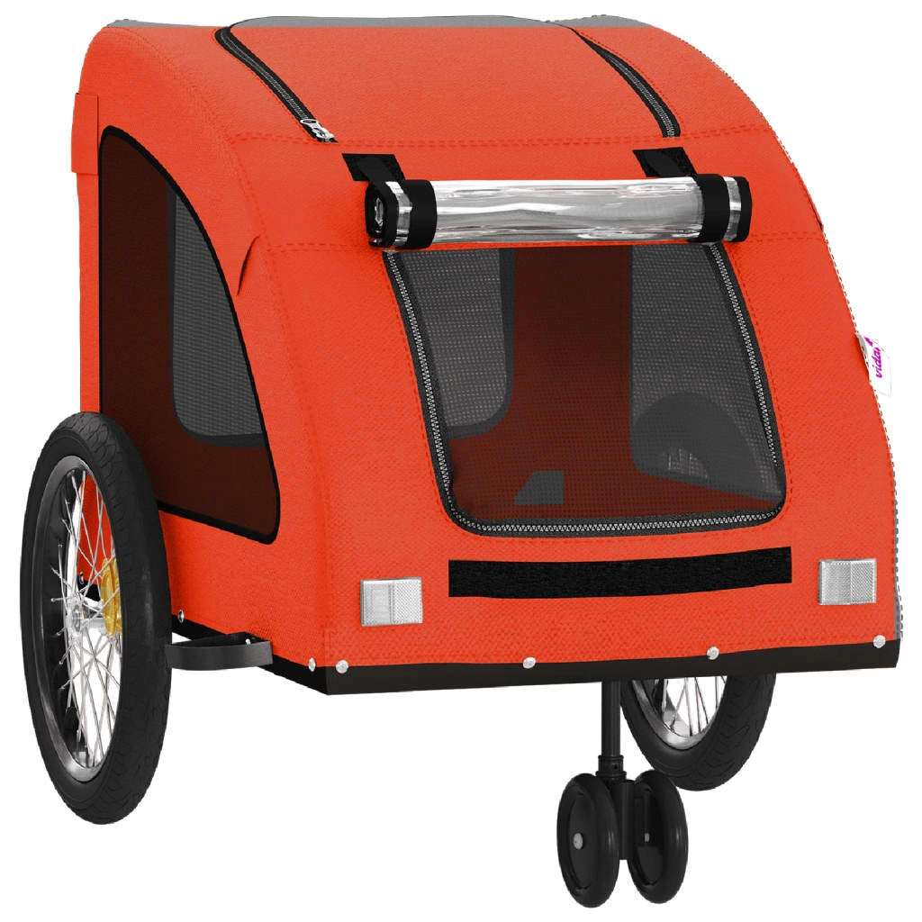 Rimorchio/carrello per animali domestici arancione 02_0044332