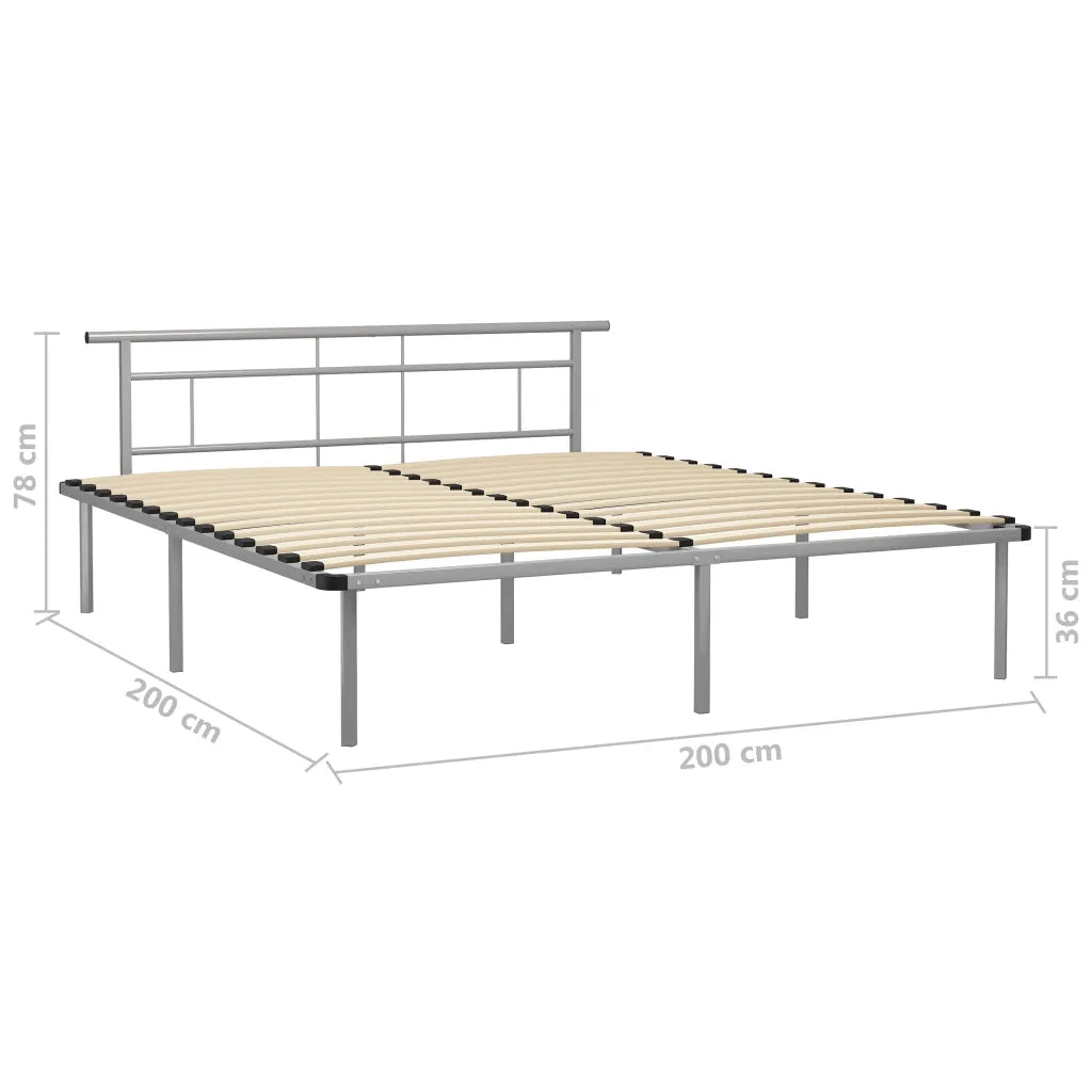 Giroletto Grigio in Metallo 200x200 cm