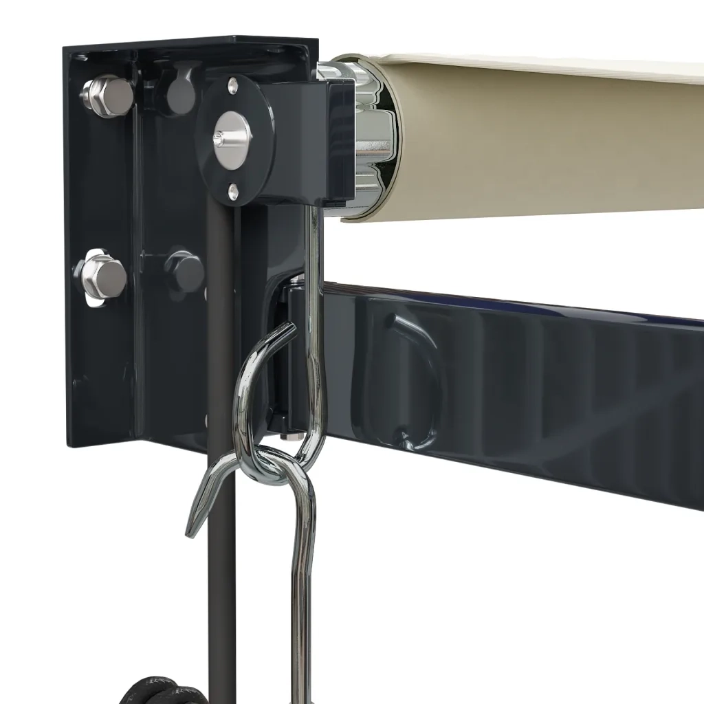 Tenda Sole Automatica Retrattile Crema 4,5x3 m 3154504