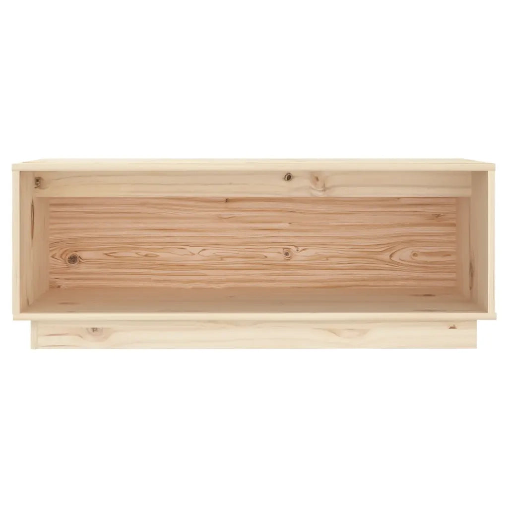Mobile Porta TV 90x35x35 cm in Legno Massello di Pino 813829