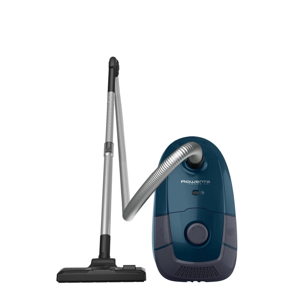 Rowenta RO3126 Power XXL Aspirapolvere a Traino con Sacco 4,5 L 900 W 76 dB colore Blu