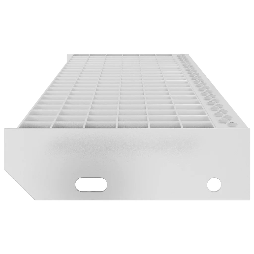 Tappetino per Scale | Gradino in Griglia 100x24x7 cm Acciaio Zincato