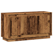 Credenza | Madia | Buffet da pranzo | Armadio da pranzo Legno Antico 102x35x55 cm in Legno Multistrato