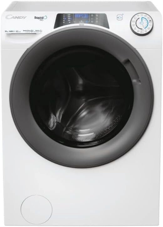 Candy RapidÓ PRO RP 6106BWMR8-S lavatrice Caricamento frontale 10 kg 1600 Giri/min Bianco