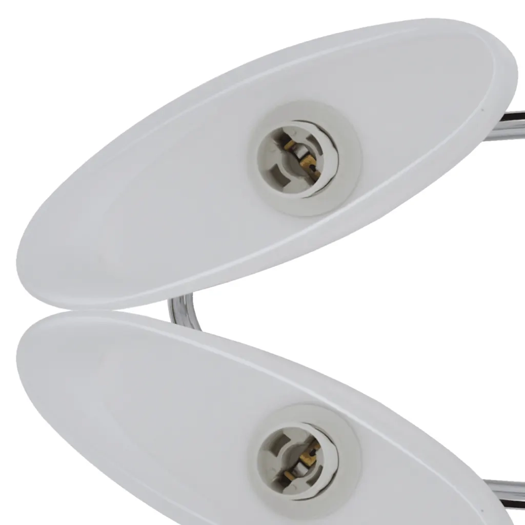 Lampade da Soffitto Ellissoidali 2 pz Paralume in Vetro E14 CFW1623846