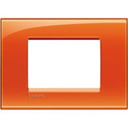 Bticino Living Light placca quadra 3 moduli
