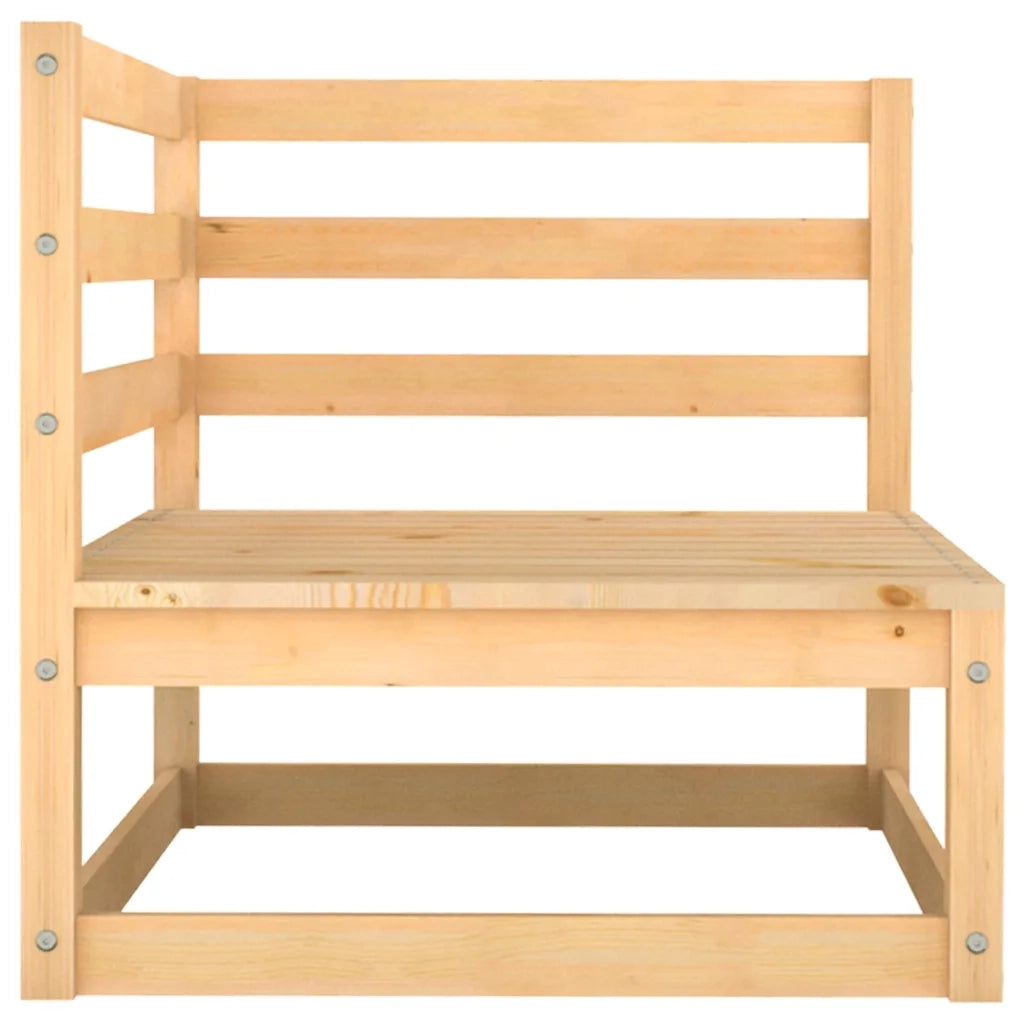 Salotto da Giardino-Set Divani da Giardino2 pz con Cuscini Legno Massello di Pino 352912