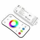 Centralina Controller con Telecomando RGB + CCT LED 12-24v V5-M+R17