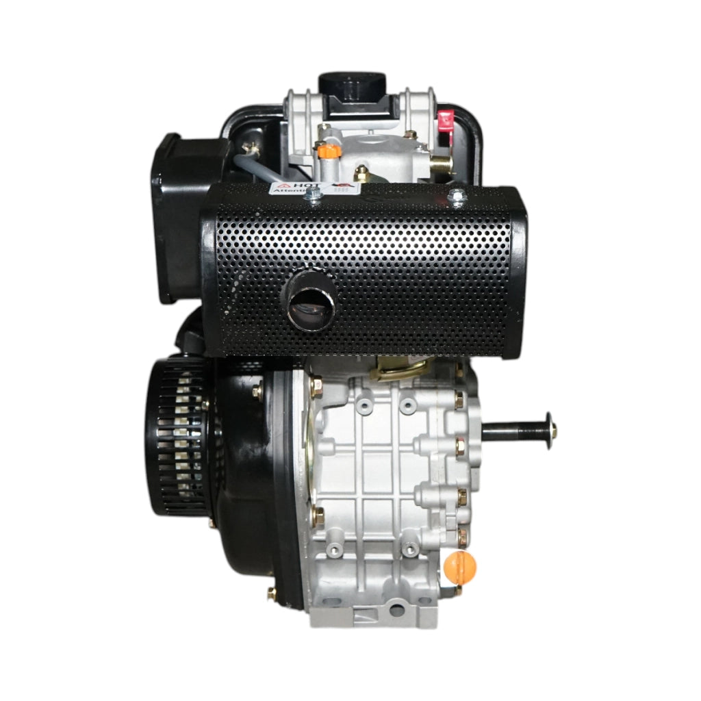 Motore diesel 5CV 173F, 247cc, 3600 giri/min, albero cilindrico filettato 19,05mm, avviamento a strappo