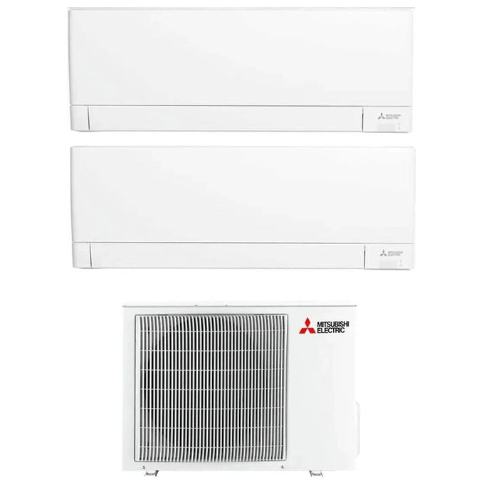 Mitsubishi Kit MXZ2HA50VFK-24DUAL Climatizzatore Dual 12+12BTU Classe A++-A+ R32 Bianco