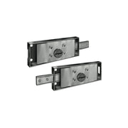 Serratura laterale sinistra per serrande – Modello DM SX con cilindro Ø 25 mm – Prefer