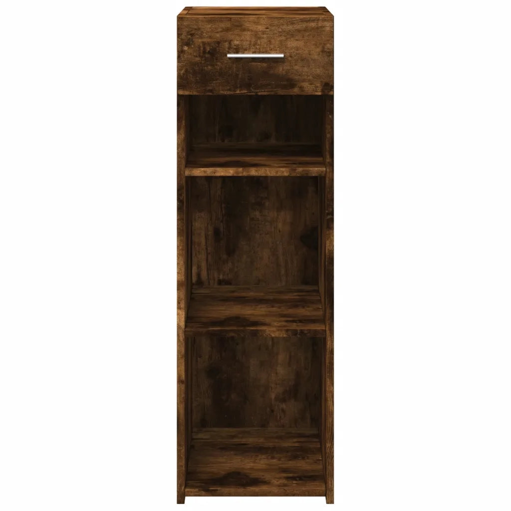 Credenza Rovere Fumo 30x42,5x93 cm in Legno Multistrato 846310