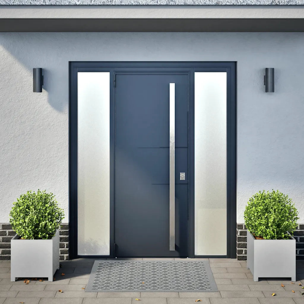 vidaXL Fioriere da Giardino 2 pz 40x40x40 cm in Acciaio Zincato