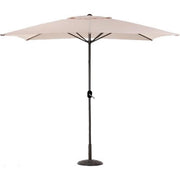 OMBRELLONE PALO CENTRALE CLASSIC EASY DOMUS  ACCIAIO/POLY ECRU MM 48 MT 3