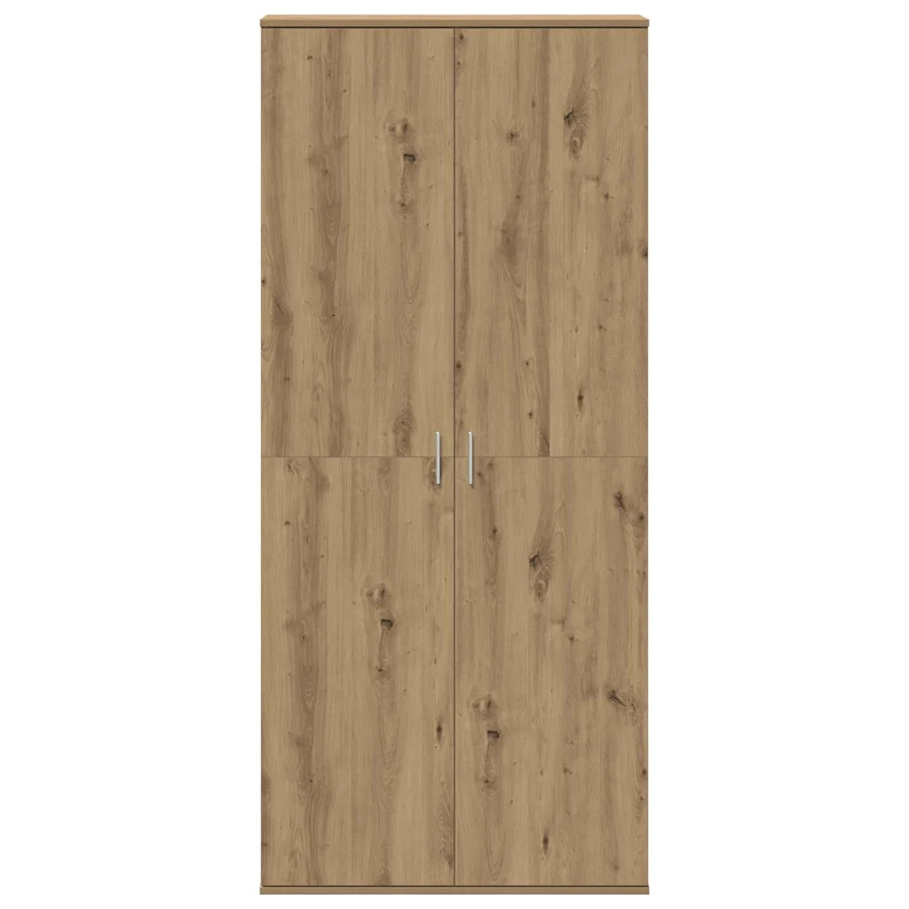 Highboard rovere artigianale 80 x 35 x 180 cm Legno multistrato