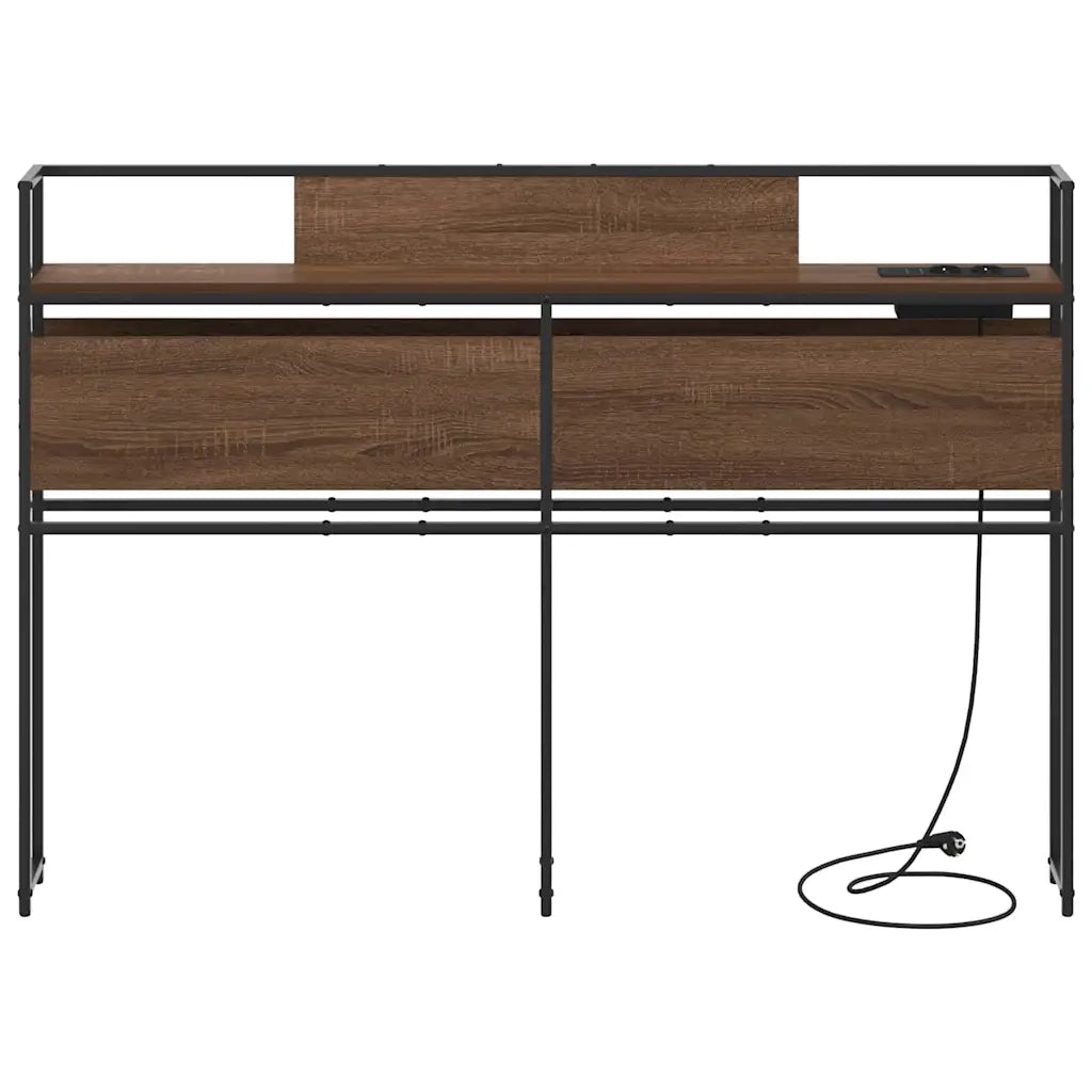 Testata contenitore Rovere marrone Legno multistrato 859634