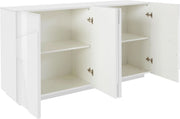 Mobile PING L 162.4 x H 86 x P 44.2 cm bianco lucido