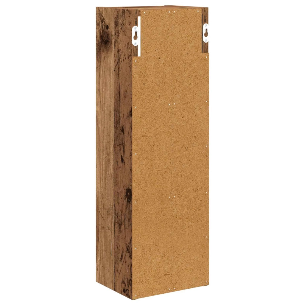 Armadio da Bagno | Mobile da Bagno a muro Legno vecchio 20 x 16 x 62,5 cm
