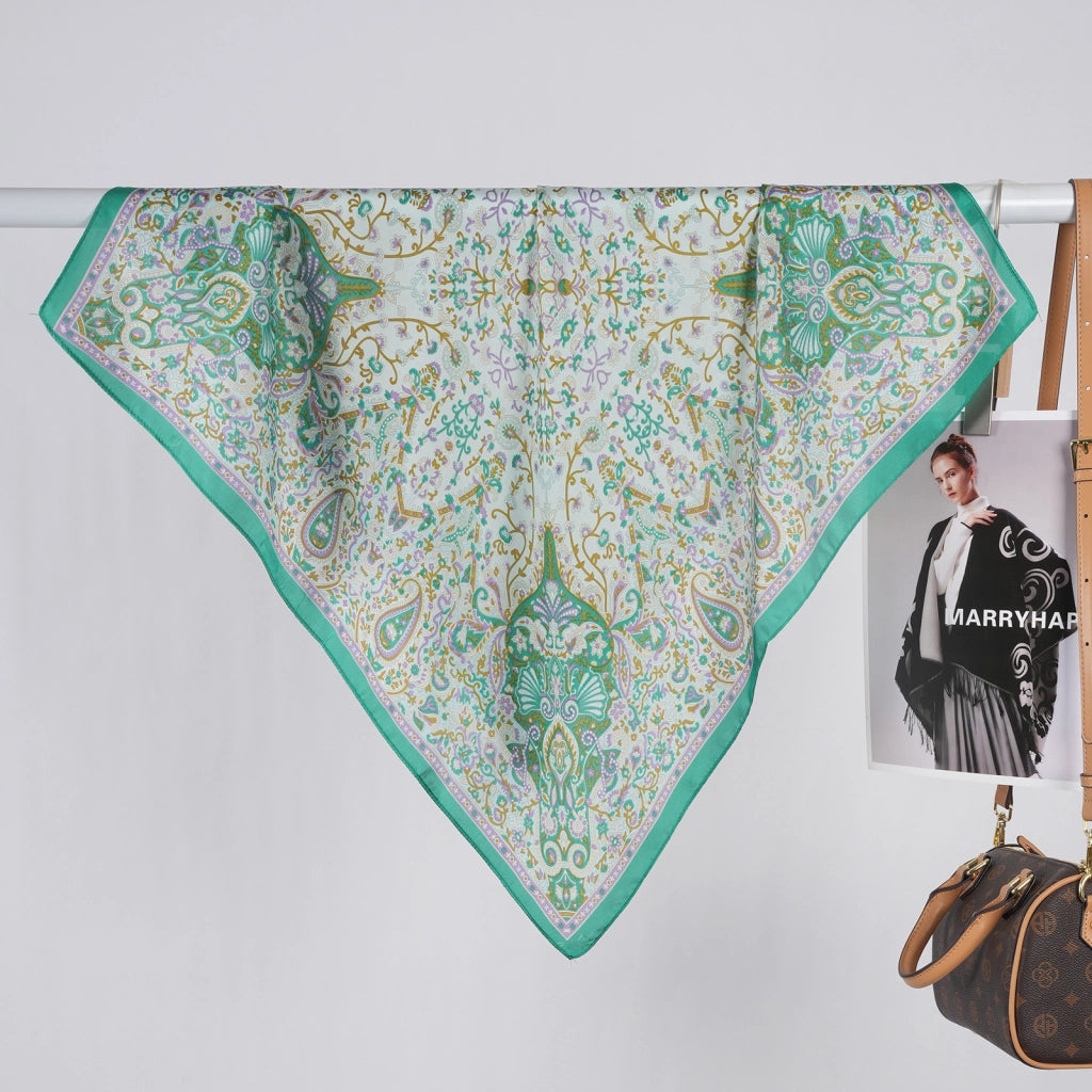 Nuova sciarpa con motivo paisley in stile retr¨°