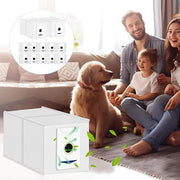Allettatore Plus - Set di sacchetti per polvere per Ecovacs Deebot T30 Pro - 12 pezzi - Grande capacità - Ricambi di riserva