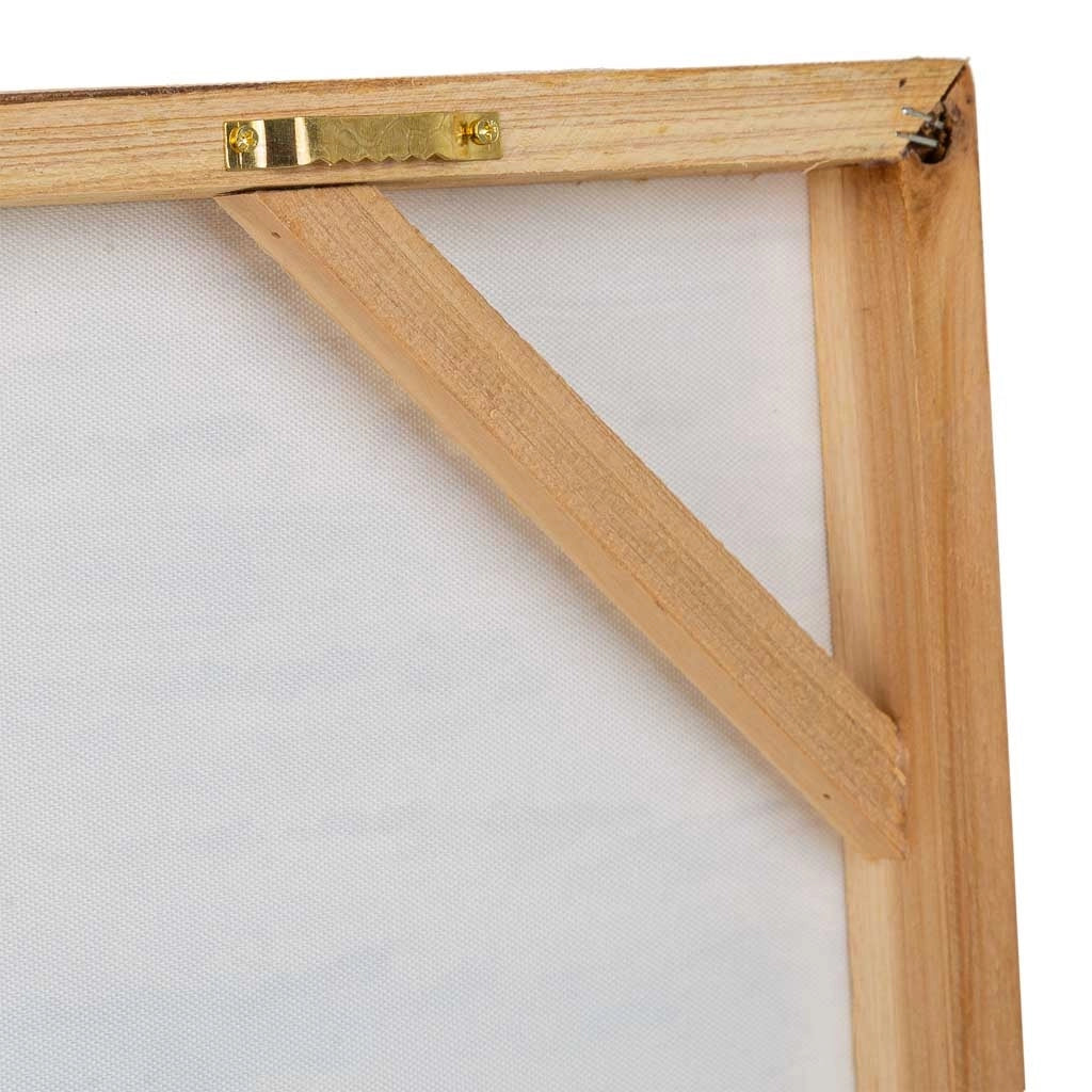 Quadro dipinto a mano con rilievo grigio 60x120x3h